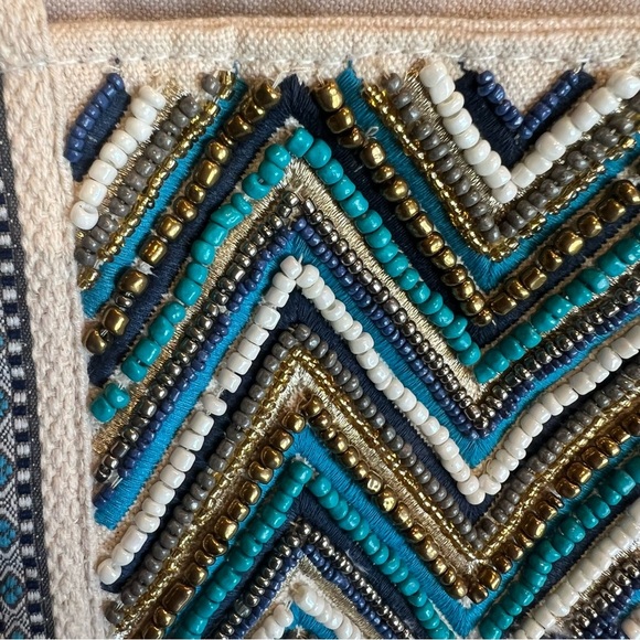 America and Beyond Grecian Nights Evil Eye Tote - Picture 4 of 9